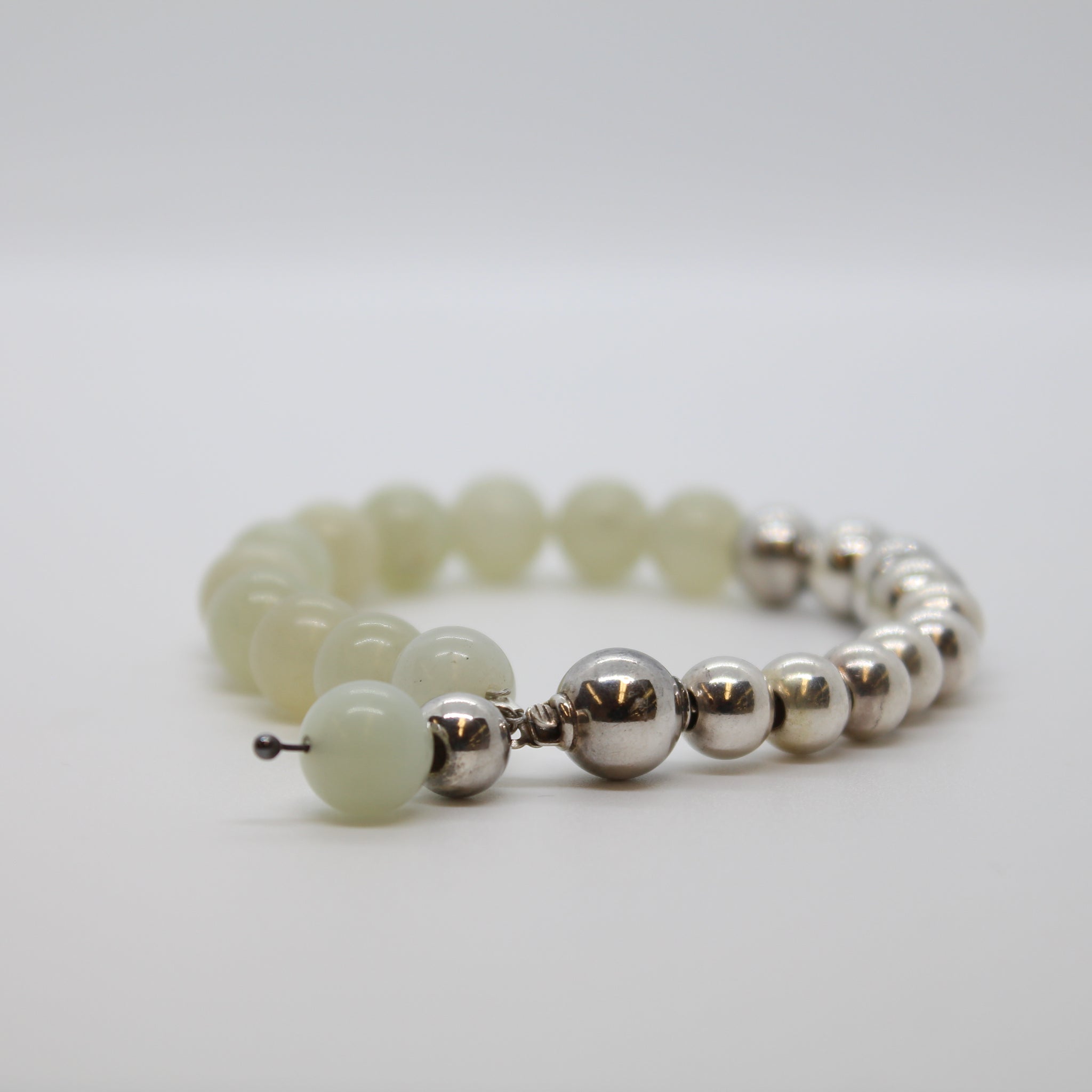 Green hot sale agate bracelet